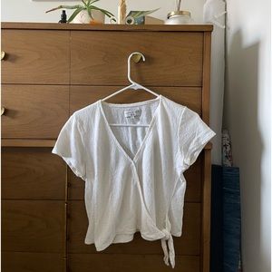 Madewell Wrap Top